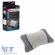 Neck Cushion suitable for Car Seat Grey 26x15cm 1 Piece Car+ ACA1000