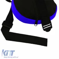 Neck Cushion Type-R suitable for Car Seat Blue / Black 34x16x7cm 1 Piece-image-6305086