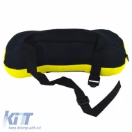 Neck Cushion Type-R suitable for Car Seat Yellow / Black 34x16x7cm 1 Piece-image-6305092