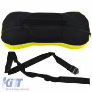 Neck Cushion Type-R suitable for Car Seat Yellow / Black 34x16x7cm 1 Piece-image-6305094