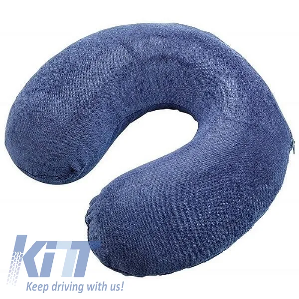 Neck Support Anatomic / Orthopedic Cushion Memory Foam & Latex 3012371 29x10x25.5cm Blue 1 pc