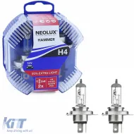 image-50-NEOLUX by Osram - H4 Extra Light +50% 60/55W 12V Halogen Bulbs 2 pieces