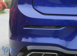 Nido d'ape Paraurti posteriore Copertura riflettore per VW Golf 8 VIII Hatchback 2020--image-6087093