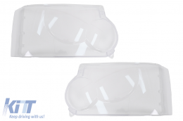 image-28-Occhiali per lenti fari per Land Range Rover III Vogue L322 2006-2009 Trasparente
