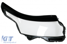 Occhiali per lenti fari per Land Range Rover IV Vogue L405 2013-2017 Clear-image-6095999