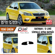 image-29-Octavia Mk2 A5 Facelift Batman Spiegelabdeckung Klavierlack / 2009-2013