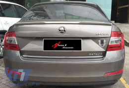 image-29-Octavia Mk3 Rear Trunk F80 Spoiler Raw Surface ABS / 2013-2020