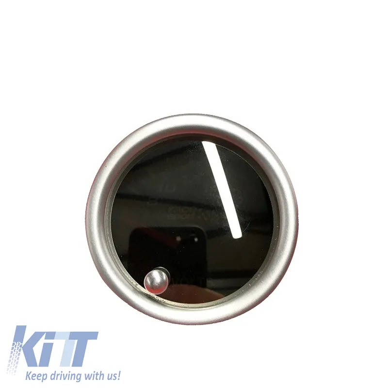 Oil Pressure Gauge Racesport Mirror Look Smoke 52mm With 7 Colors