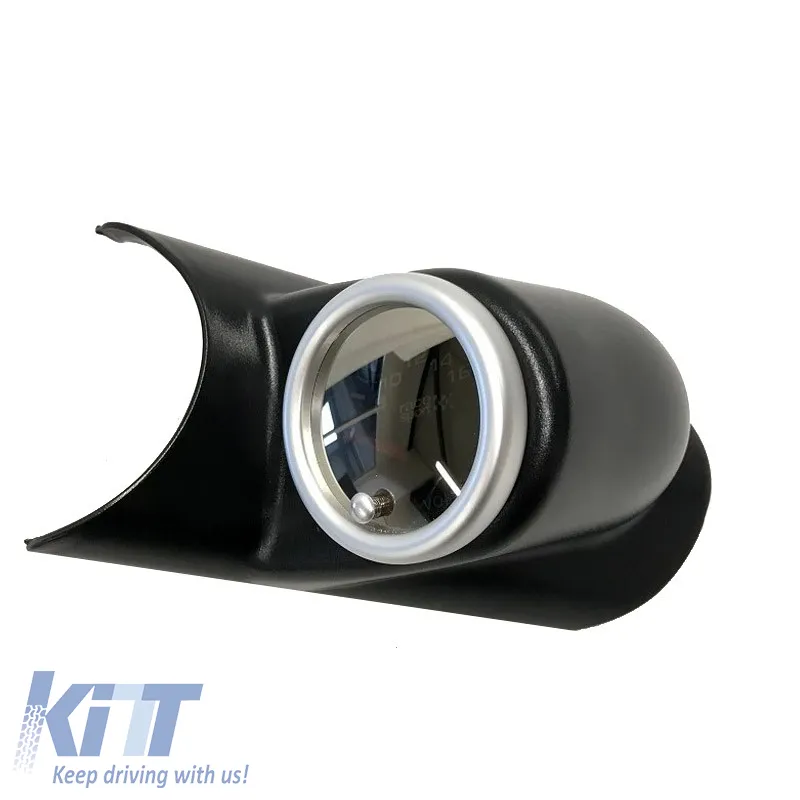 Oil Pressure Gauge Racesport Mirror Look Smoke 52mm With 7 Colors