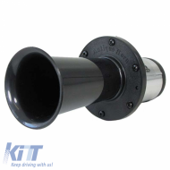 Old Timer Vintage Sound Horn suitable for 12 Volt 110db 490Hz Black
