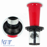 Old Timer Vintage Sound Horn suitable for 12 Volt 110db 490Hz Red