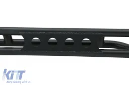 Oldal küszöb fellépő Jeep Wrangler Rubicon JK (2007-2017) 2 ajtós modellekhez, vas-image-6079031