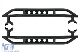 Oldal küszöb fellépő Jeep Wrangler Rubicon JK (2007-2017) 2 ajtós modellekhez, vas-image-6079034