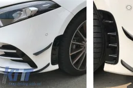 Oldal légbeömlők Mercedes A-osztály W177 Hatchback (2018.04-től) V177 Sedan (2018.04-től) zongoralakk fekete-image-6065592