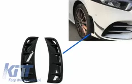 Oldal légbeömlők Mercedes A-osztály W177 Hatchback (2018.04-től) V177 Sedan (2018.04-től) zongoralakk fekete-image-6065612