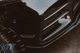 Oldal légbeömlők Mercedes A-osztály W177 Hatchback (2018.04-től) V177 Sedan (2018.04-től) zongoralakk fekete-image-6090874