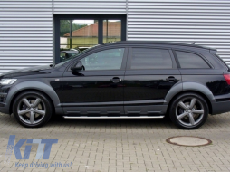 Oldalküszöb fellépő és sárvédő szett AUDI Q7 4L Facelift 10-15-image-6030573