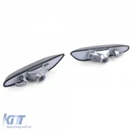 Oldalsó irányjelző Fekete Füstös BMW 3-as E46 00-01 5-ös sorozat E60 E61 X3 E83-image-6261732