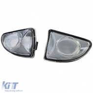 Oldalsó irányjelző szett, átlátszó üveg, fehér, Smart ForTwo Cabrio Coupe 451 2007-2015-image-6210439