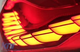 OLED Feux arrières pour BMW 4 F32 F33 F36 M4 F82 F83 13-19 rouge Dynamique Tournant Léger-image-6086306