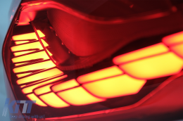 OLED Feux arrières pour BMW 4 F32 F33 F36 M4 F82 F83 13-19 rouge Dynamique Tournant Léger-image-6086307