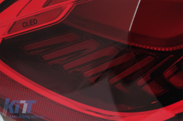 OLED Feux arrières pour BMW 4 F32 F33 F36 M4 F82 F83 13-19 rouge Dynamique Tournant Léger-image-6086318