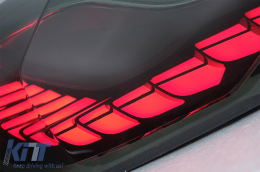 OLED Feux pour BMW F32 F33 F36 M4 F82 F83 13-03.19 Rouge Fumée Dynamic-image-6088404