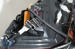 
OLED hátsó lámpa M4-re való átalakításra BMW 3 F30 LCI előtti & LCI (2011-2019) modellekhez, F35 F80 piros/átlátszó, dinamikus irányjelző-image-6084415