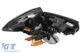 
OLED hátsó lámpa M4-re való átalakításra BMW 3 F30 LCI előtti & LCI (2011-2019) modellekhez, F35 F80 piros/füst, dinamikus irányjelző-image-6082802