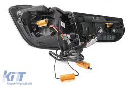 
OLED hátsó lámpa M4-re való átalakításra BMW 3 F30 LCI előtti & LCI (2011-2019) modellekhez, F35 F80 piros/füst, dinamikus irányjelző-image-6082803