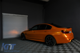 
OLED hátsó lámpa M4-re való átalakításra BMW 3 F30 LCI előtti & LCI (2011-2019) modellekhez, F35 F80 piros/füst, dinamikus irányjelző-image-6084679