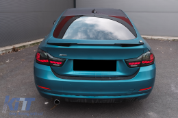 OLED hátsó lámpák BMW 4 F32 F33 F36 M4 F82 F83 (2013-03.2019) modellekhez, piros füst szín, dinamikus irányjelző-image-6090848