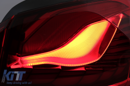 OLED hátsó lámpák BMW 4 F32 F33 F36 M4 F82 F83 (2013-03.2019) modellekhez, piros, dinamikus irányjelző-image-6097443