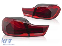 OLED SEQ TAIL LIGHTS RED fits BMW F32 F33 F36 F82 F83 13-21-image-6270695
