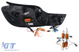 OLED Задни светлини подходящи за BMW Серия 4 F32 F33 F36 M4 F82 F83 (2013-03.2019) Червен дим с Динамичен последователни светлини за завиване-image-6088418