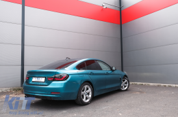 OLED Задни светлини подходящи за BMW Серия 4 F32 F33 F36 M4 F82 F83 (2013-03.2019) Червен дим с Динамичен последователни светлини за завиване-image-6090840