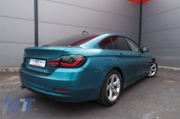 OLED Задни светлини подходящи за BMW Серия 4 F32 F33 F36 M4 F82 F83 (2013-03.2019) Червен дим с Динамичен последователни светлини за завиване-image-6090841