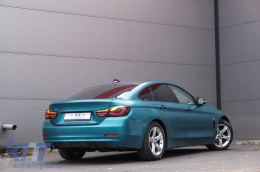 OLED Задни светлини подходящи за BMW Серия 4 F32 F33 F36 M4 F82 F83 (2013-03.2019) Червен дим с Динамичен последователни светлини за завиване-image-6090846