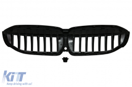 Oloklhroménes epektáseis Body Kit katállhles gia BMW Seirá 3 G20 Sedan G21 Touring (2018-up) Schédio M Piáno Mavro-image-6078255