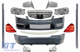 image-52-Oloklhroméno Ananéosh Body Kit katállhlo gia MERCEDES S-Class W221 SWB (2005-2009)