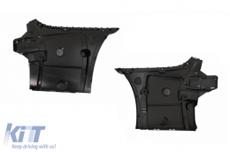 Oloklhroméno Body Kit me Kentrikés grílies nefrón Piáno Mavro katállhlo gia BMW Seirá 5 G30 (2017-up) M-Tech Schediasmós-image-6051375