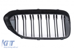 Oloklhroméno Body Kit me Kentrikés grílies nefrón Piáno Mavro katállhlo gia BMW Seirá 5 G30 (2017-up) M-Tech Schediasmós-image-6051378