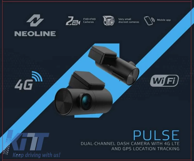 On Board Camera 2 Channel Wi-fi FHD+HD Neoline Pulse