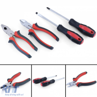 image-13-On-board tool side cutter combination pliers screwdriver Phillips slotted 4-piece