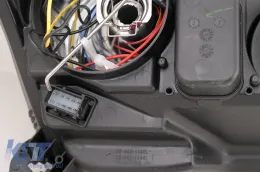 Opel Astra H (2004-2009) fényszóró angyalszemes 2 körgyűrűs fekete-image-6079889