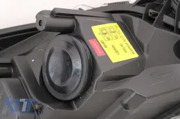 Opel Astra H (2004-2009) fényszóró angyalszemes 2 körgyűrűs fekete-image-6079890