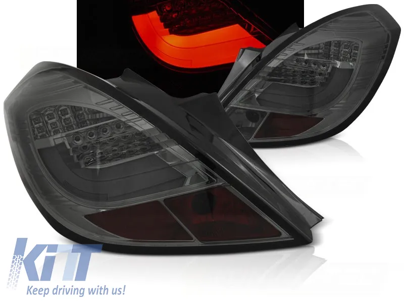 OPEL CORSA D 3D 04.06-14 SMOKE LED BAR