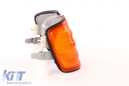 Orange Blinker-Paar geeignet für Mercedes W124 Limousine C124 Coupe S124 Kombi 85-93-image-6193816
