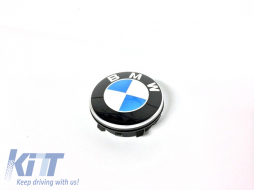 Original BMW self-centering wheel caps set of 4, suitable for wheel bolt diameters of 112mm or 120mm-image-6238873