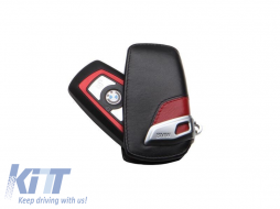 image-2-ORIGINAL LEATHER KEY CASE SUITABLE FOR BMW